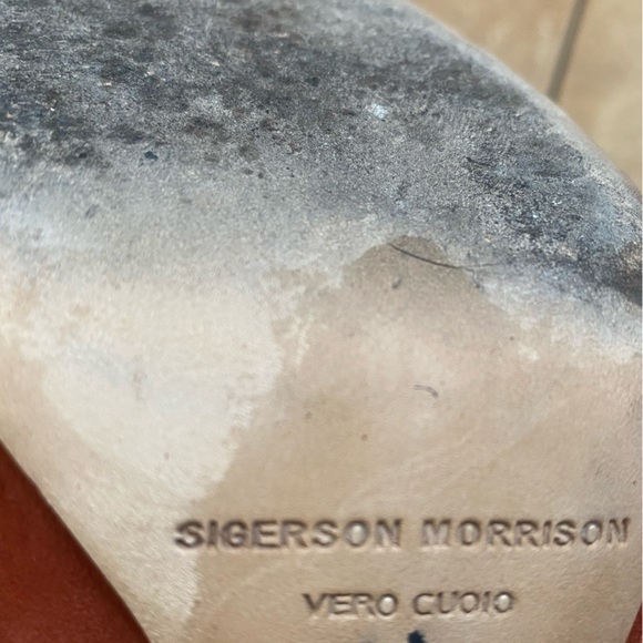 Sigerson Morrison Fringe Ankle Sandals Rose pink Sz7.5 - Picture 9 of 15